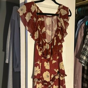 Free people jumpsuit size medium